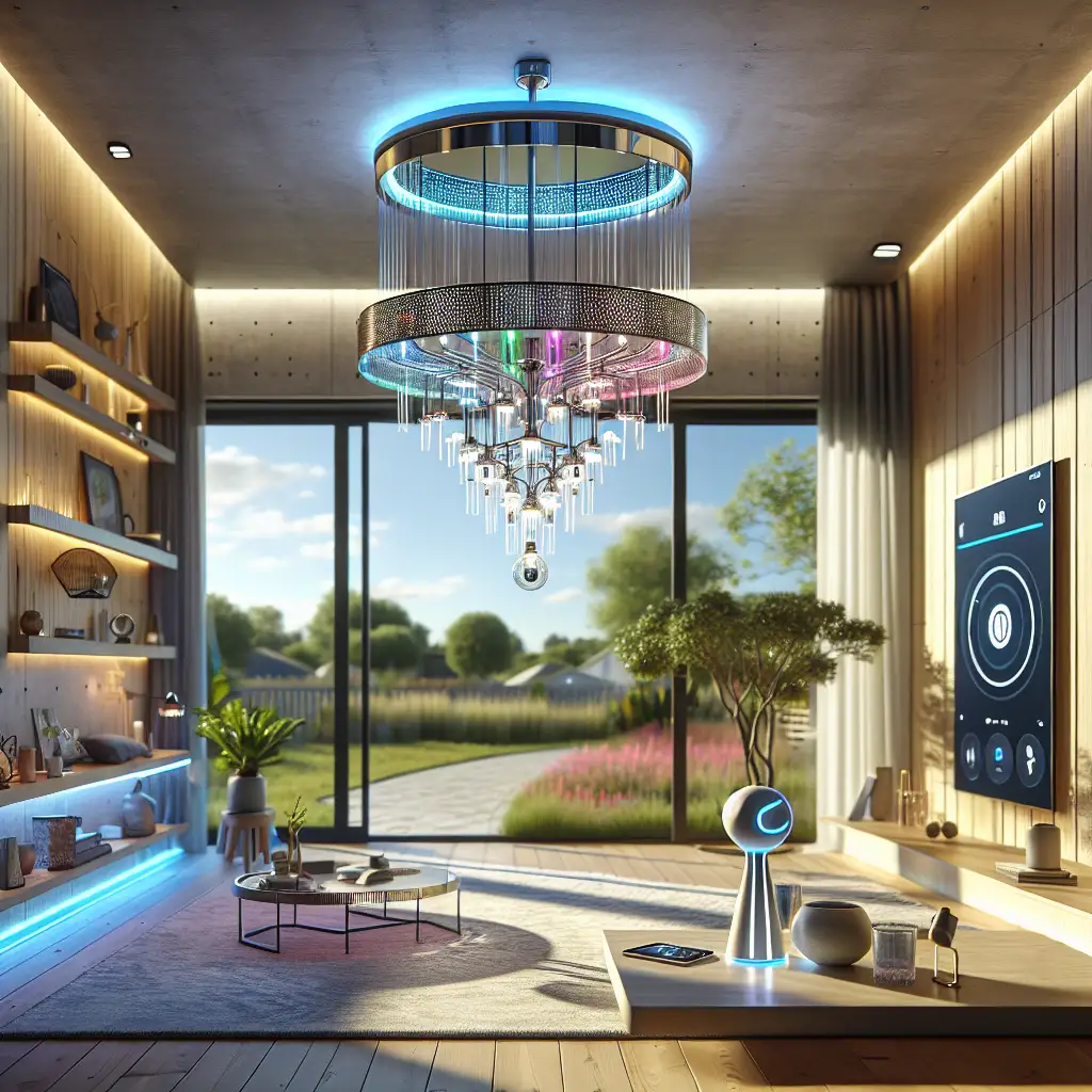 the modern chandelier trend - Embracing Technology - the modern chandelier trend